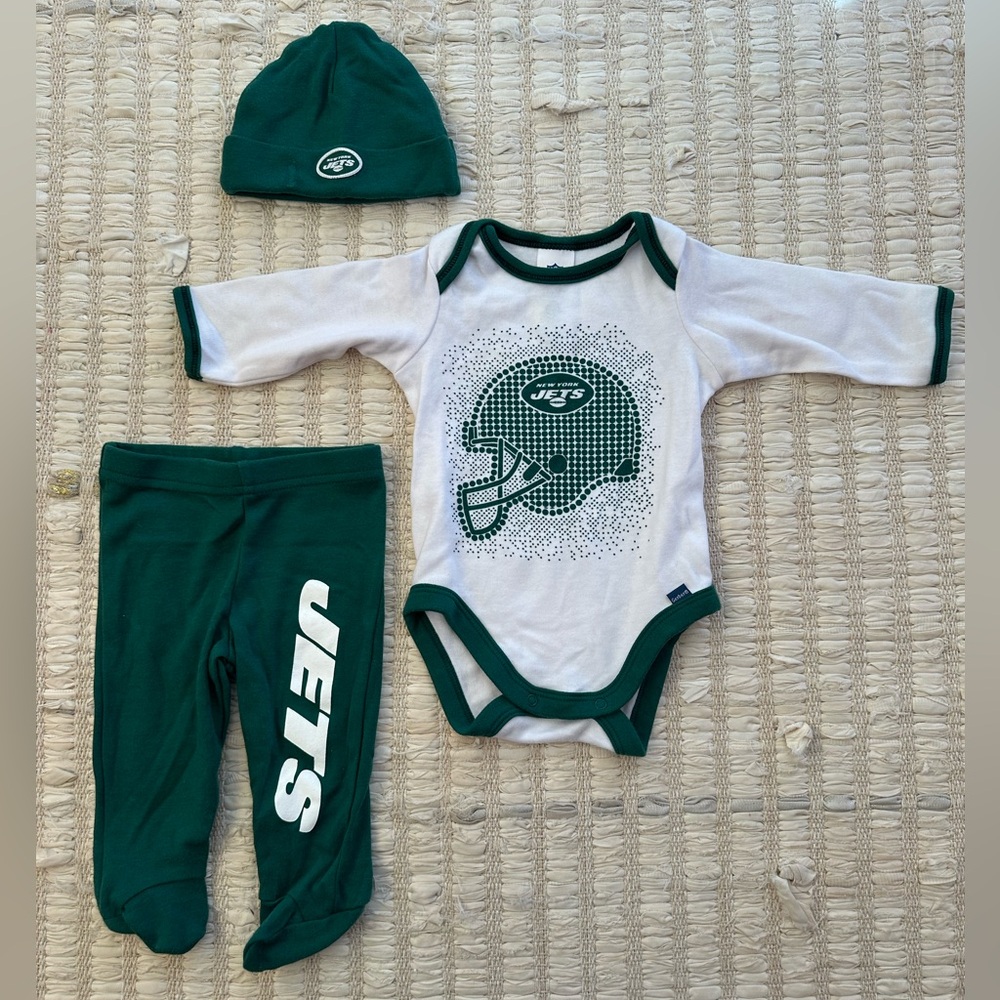 Baby NY Jets outfit 0-3M
